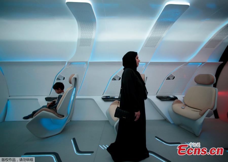 Hyperloop commuter pod unveiled in Dubai 