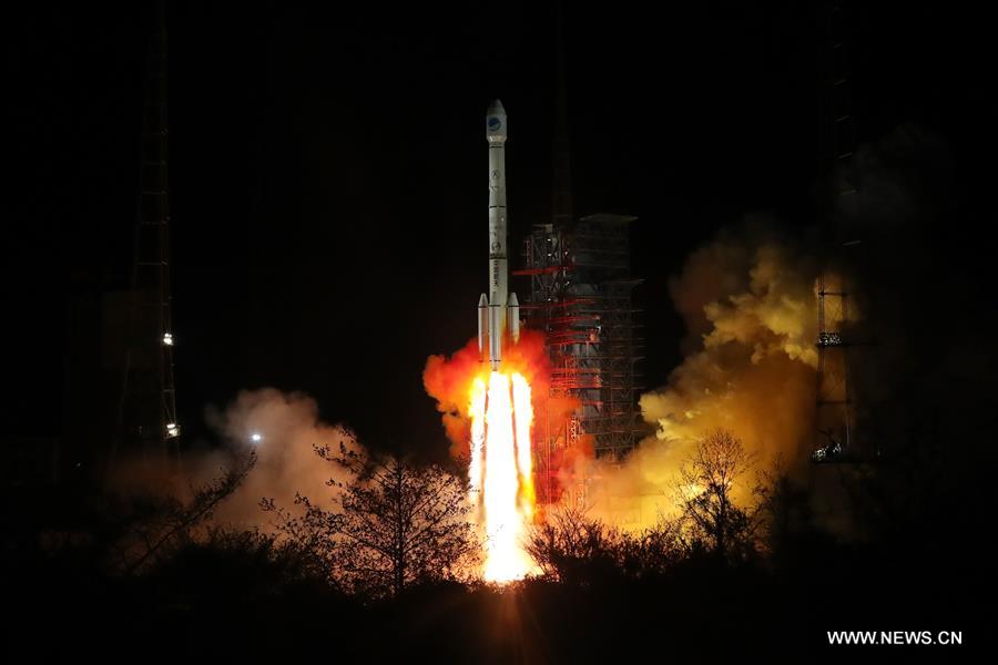 China sends twin BeiDou-3 navigation satellites into space