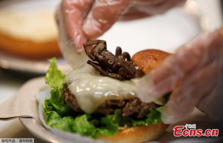 North Carolina restaurant offers customers tarantula burger 