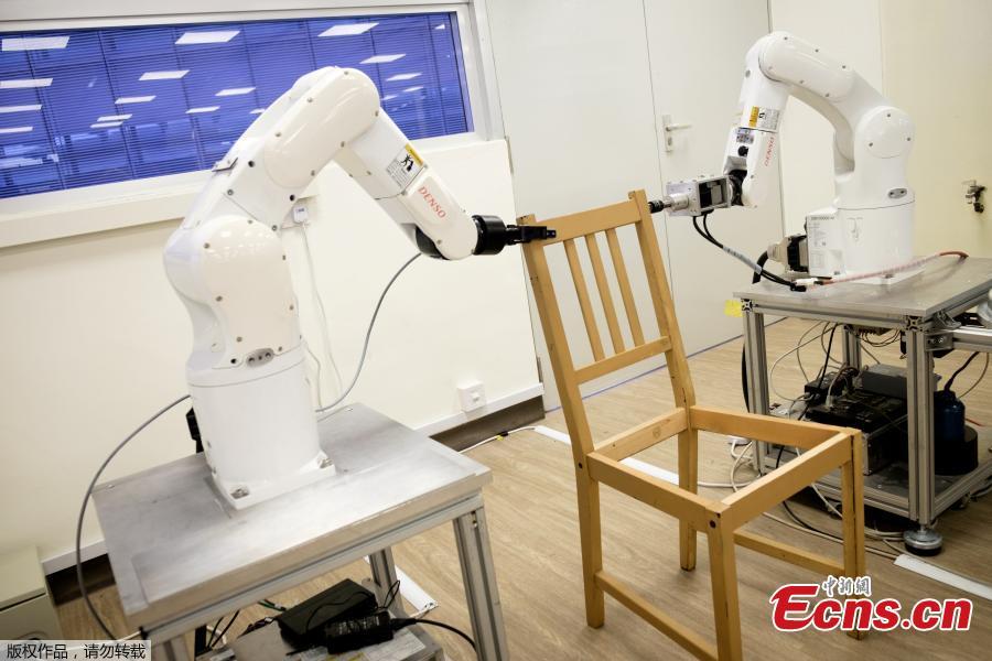 Furniture-building robot assembles IKEA chair in less than 9 minutes
