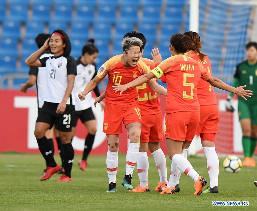 China beats Thailand to get bronze of AFC Women's Asian Cup 