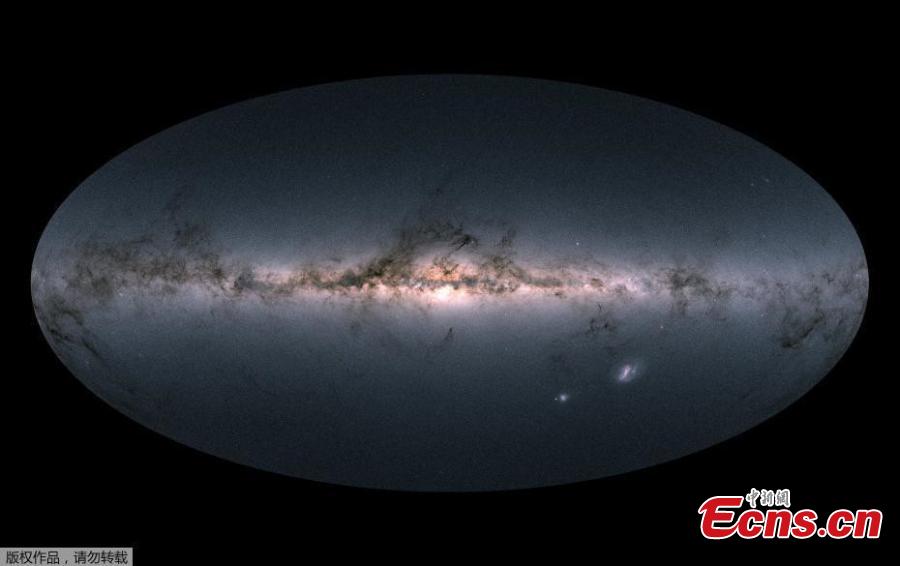 ESA's new Milky Way map shines with 1.7 billion stars 