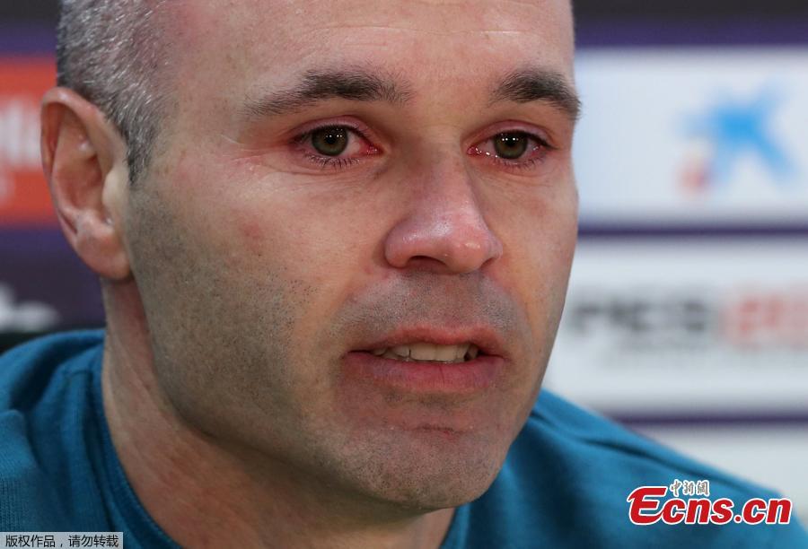 Iniesta to leave Barca at the end of the season 
