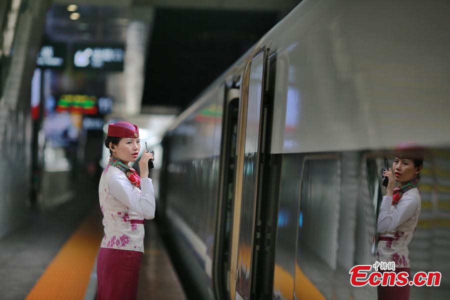 Train attendants make passengers feel at home