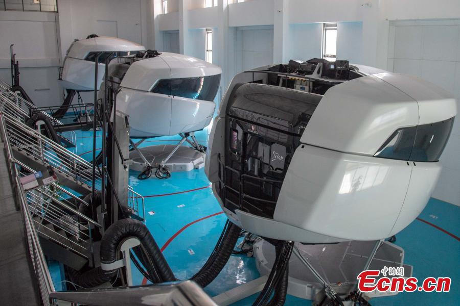 Glimpse of largest flight training center in Asia