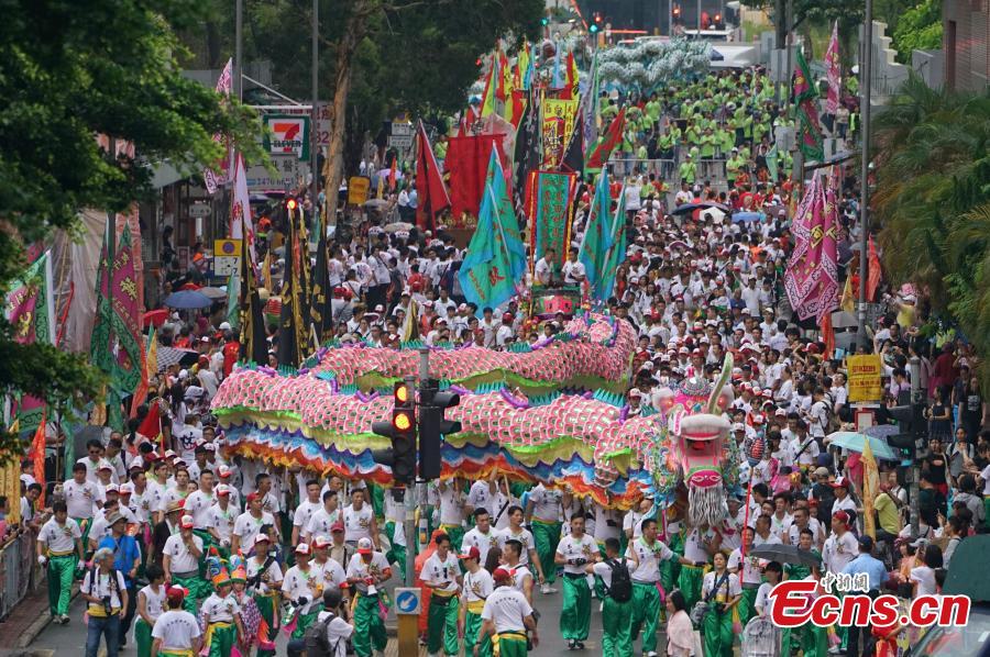 Hong Kong celebrates birthday of Goddess of the Sea 