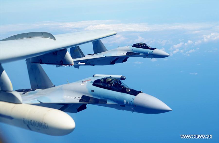 China sends Su-35 fighter jets for island patrol training