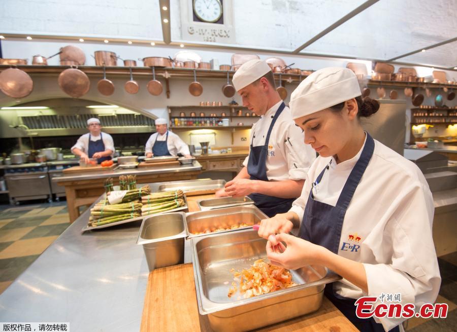 Royal Kitchen prepare for wedding banquet