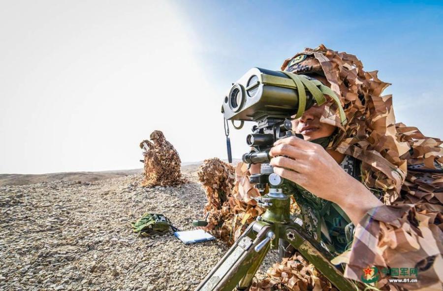 Artillery brigade in live-fire drill