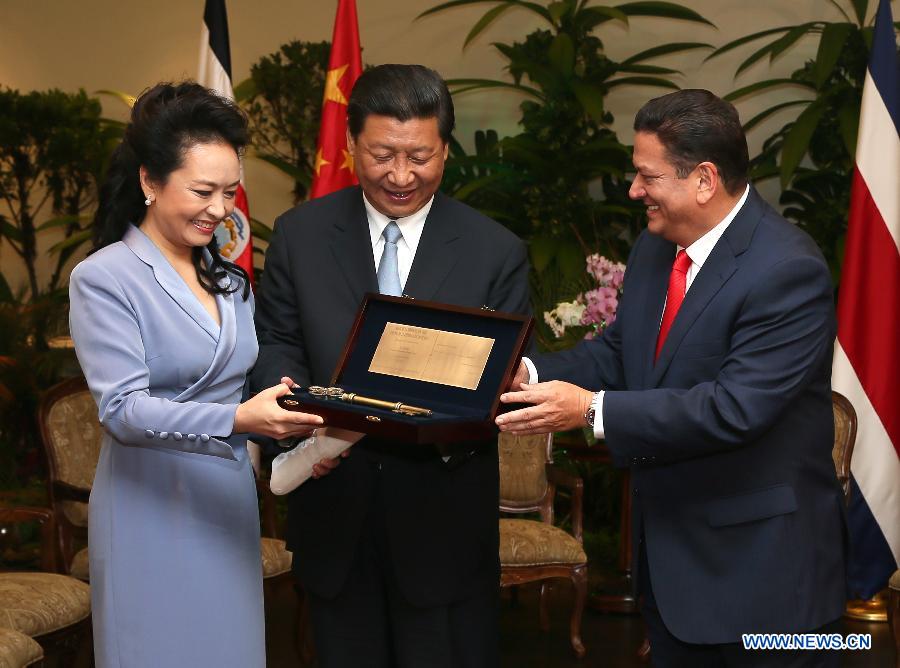 Chinese president receives Key to city of San Jose