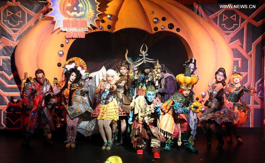 Coming Halloween Fest promoted in HK Ocean Park (1/4) Headlines