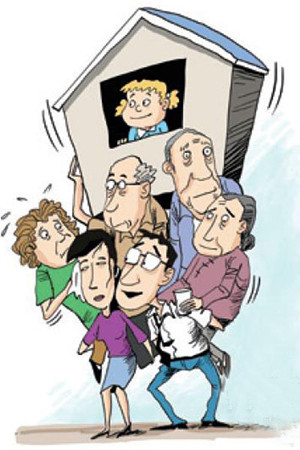 HEAVY BURDEN: The 4-2-1 pattern puts enormous pressure on the younger generation (CFP)