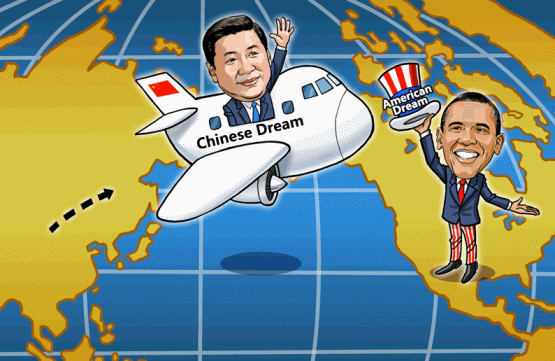 When the Chinese Dream encounters the American Dream