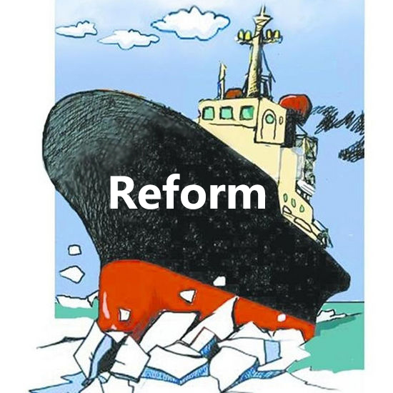 The supply-side reform will be led by a series of policies to improve public service, environmental protection, quality of production and further opening-up to the global economic system.(Photo/China Daily)