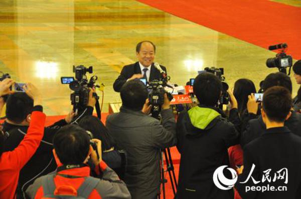 Ning Jizhe, head of the National Bureau of Statistics of China