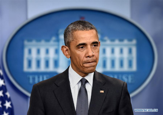 U.S. president Barack Obama (Xinhua file photo)