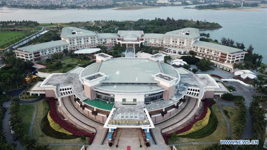 File photo taken on March 23, 2018 shows the Boao International Conference Center in Boao, south China's Hainan Province. (Xinhua/Jin Liangkuai)