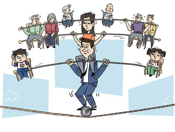 (Cartoon by China Daily)