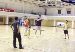Yao's 3-year-old daughter 