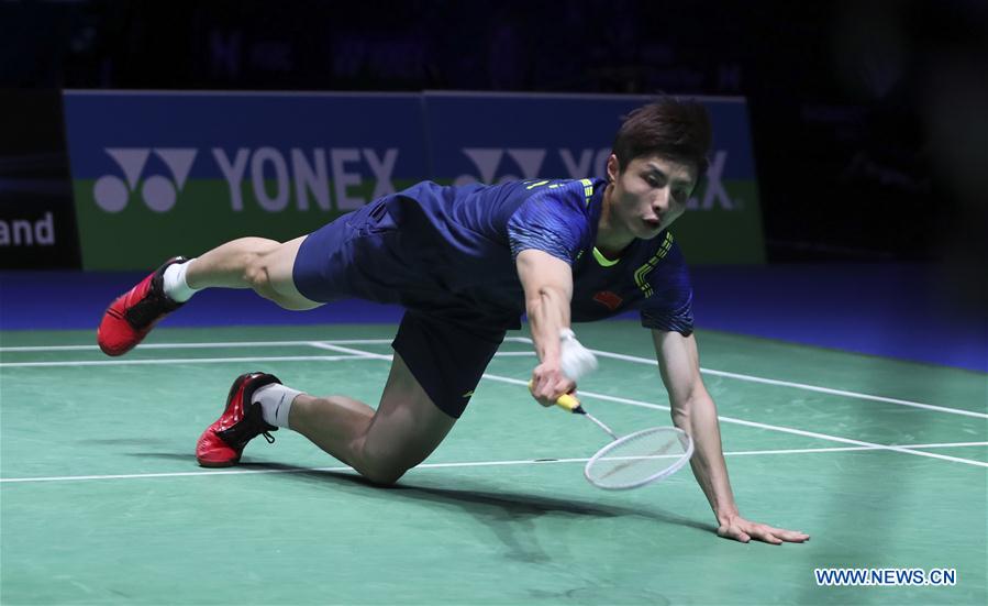 China's Shi beats Super Dan to become new All England Open champion