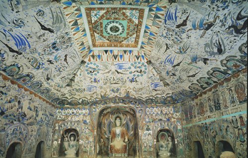 The largest and best preserved cave from the Western Wei Dynasty (Mogao Cave 285). (Photo/Chinaculture.org)