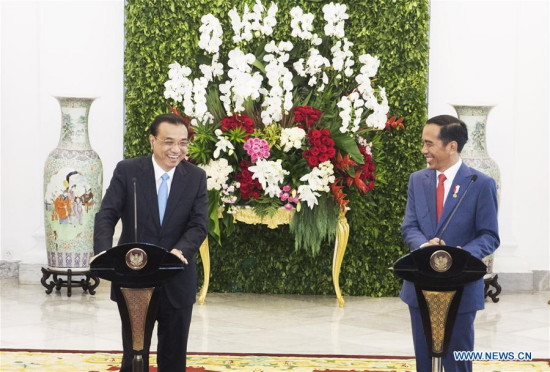 China, Indonesia pledge to promote comprehensive strategic partnership to new level