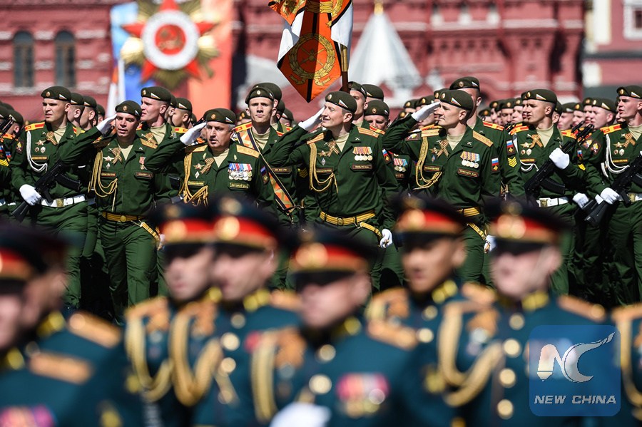 Russia holds military parade to mark WWII victory