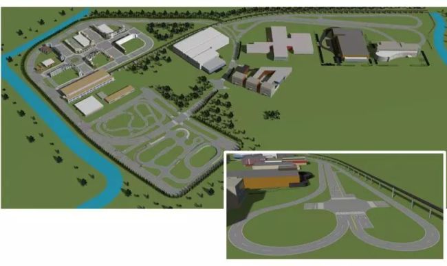 Autonomous vehicle testing base at Tongji University to be put into use