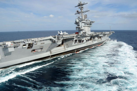 U.S. carrier makes first visit in budding Vietnam friendship