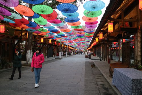 One of the old streets in Anren, Sichuan Province (Photo: Huang Tingting/GT)