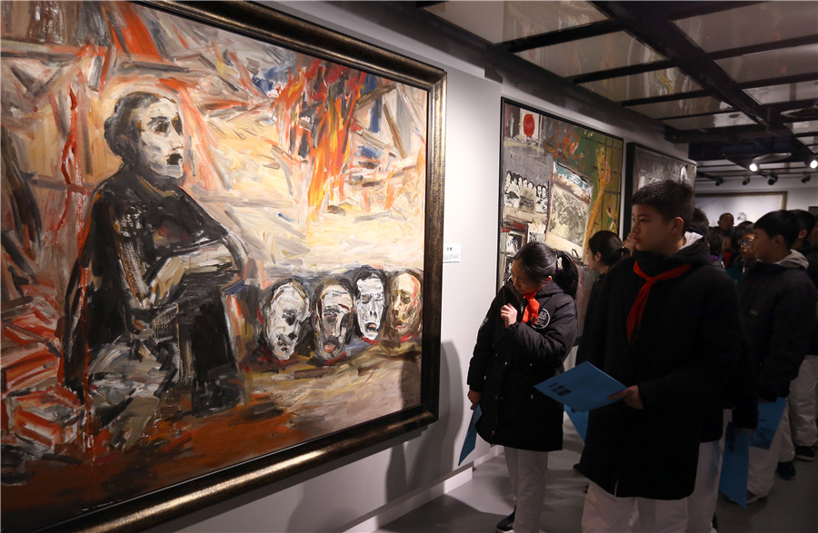 Chinese artists remember Nanjing Massacre victims