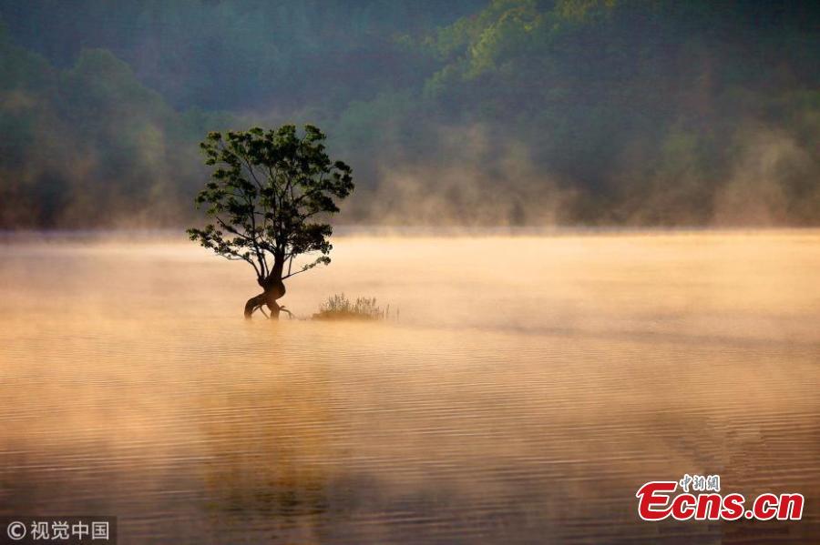 Qishu Lake a tourist wonderland